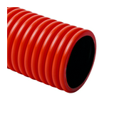 Védőcső UV álló nem tokozott duplafalú 432/6m IP40 40mm/ kívül hullámos, belül sima KOPODUR KOPOS